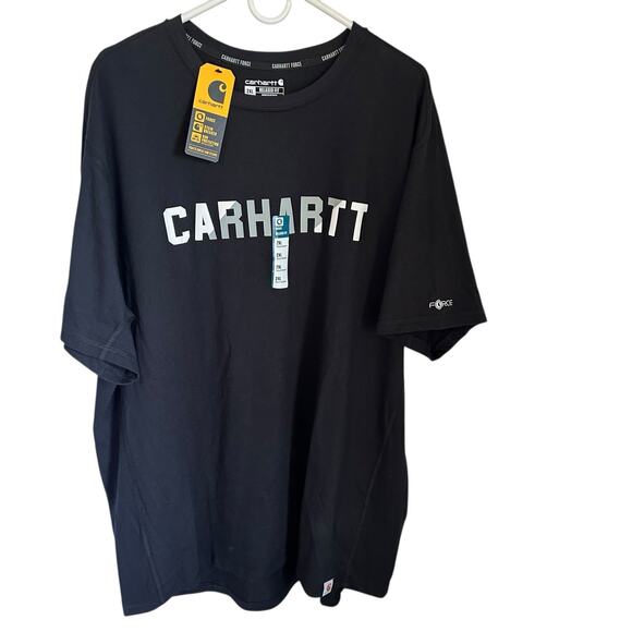 CARHARTT MEN'S FORCE RELAXED FIT MIDWEIGHT SHORT SLEEVE LOGO GRAPHIC T-SHIRT 2XL - Picture 1 of 5